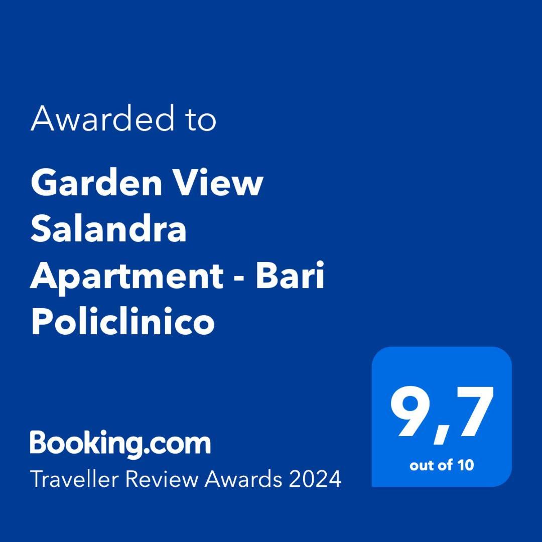 Garden View Salandra Apartment - Bari Policlinico Экстерьер фото